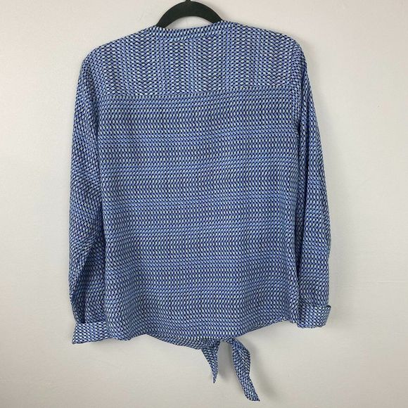 Talbots blouse women's button up the front - Picture 3 of 5